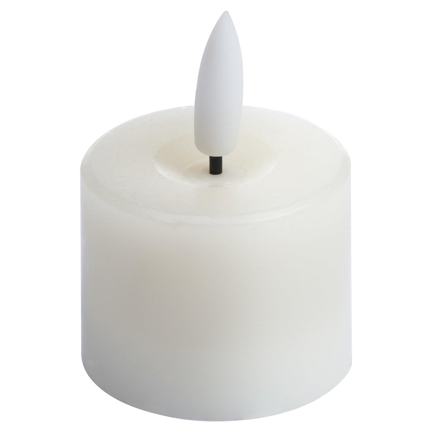 Luxe Collection Set Of 6 Natural Glow Led Tealight Candles - Eudemonia Home Goods