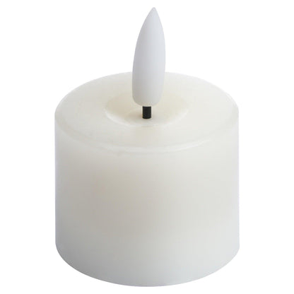 Luxe Collection Set Of 6 Natural Glow Led Tealight Candles - Eudemonia Home Goods