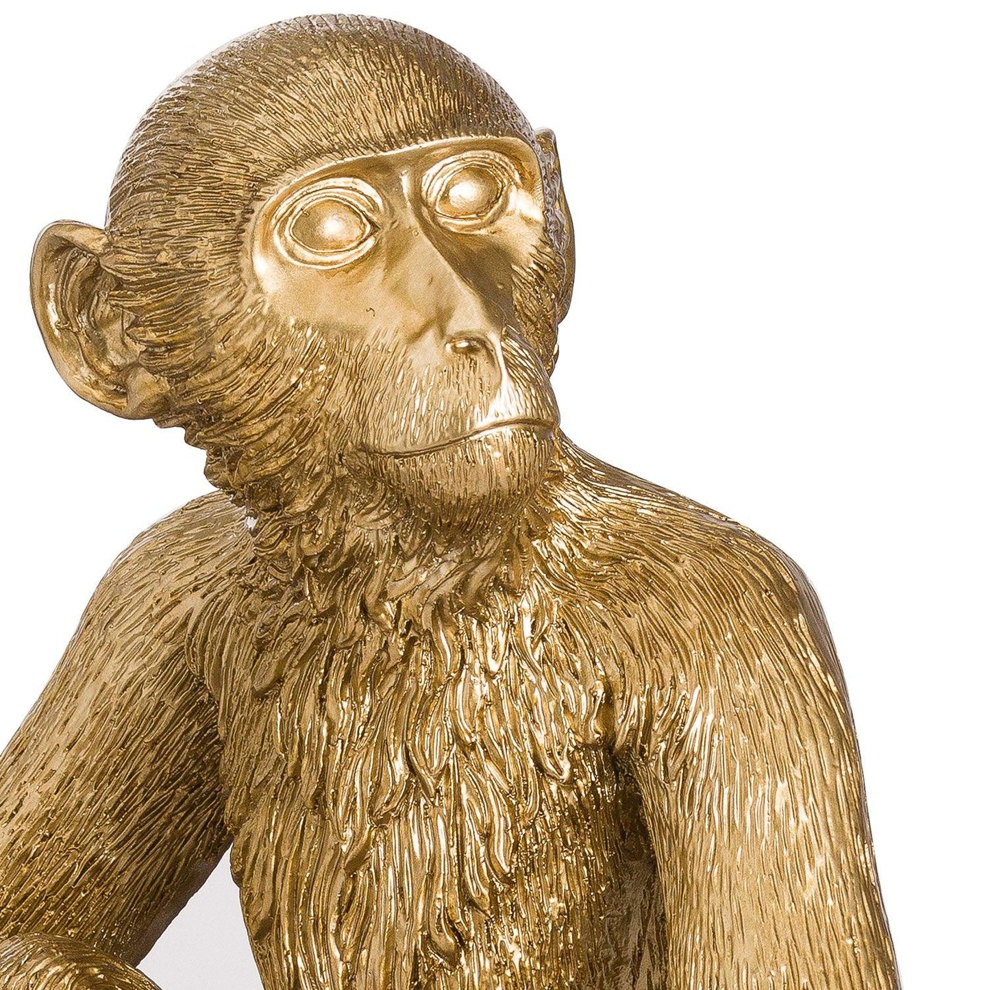 George The Monkey Gold Table Lamp - Eudemonia Home Goods