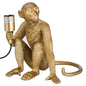 George The Monkey Gold Table Lamp - Eudemonia Home Goods