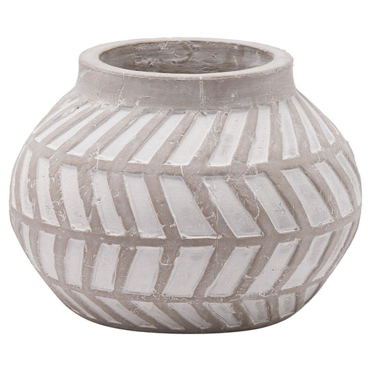 Bloomville Stone Planter - Eudemonia Home Goods