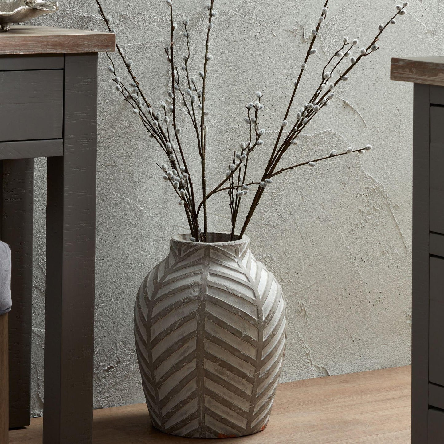 Bloomville Stone Vase - Eudemonia Home Goods