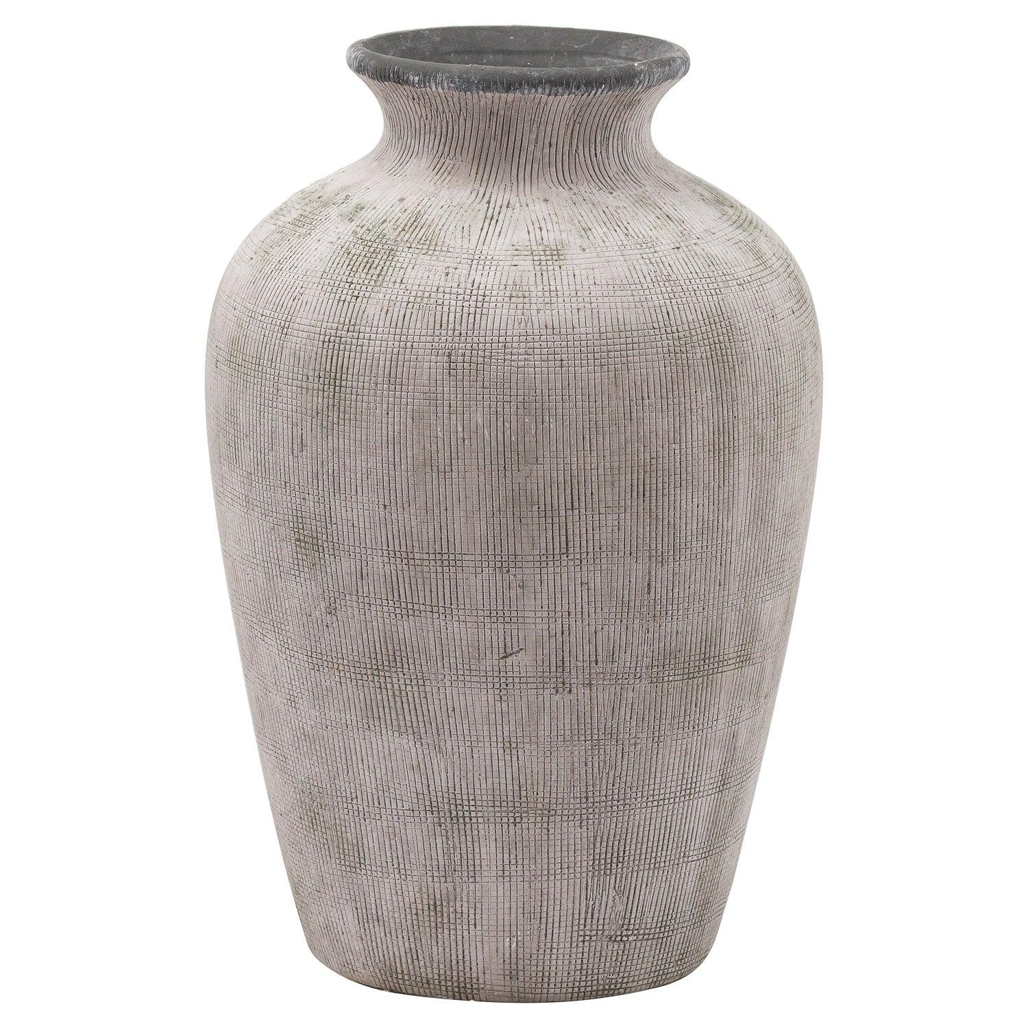 Bloomville Chours Stone Vase - Eudemonia Home Goods