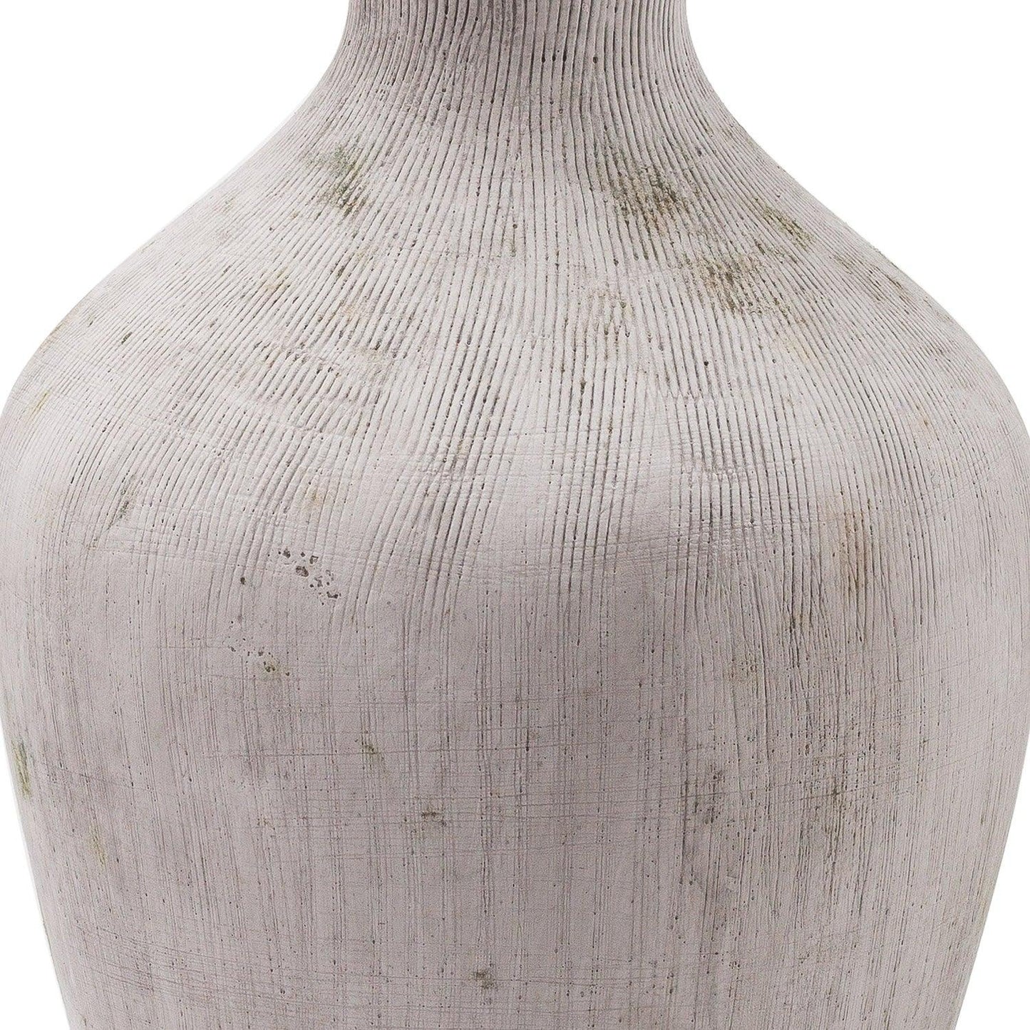 Bloomville Ellipse Stone Vase - Eudemonia Home Goods