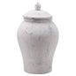 Bloomville Large Stone Ginger Jar - Eudemonia Home Goods