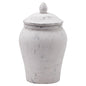 Bloomville Stone Ginger Jar - Eudemonia Home Goods