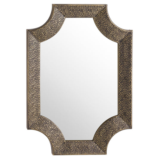 Ages Antique Bronze Detailed Wall Mirror - Eudemonia Home Goods