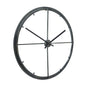 Large Skeleton Contemporary Clock - Eudemonia Home Goods