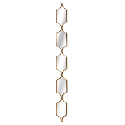 Square Decorative Hanging Collage Mirror In Gold - Eudemonia Home Goods
