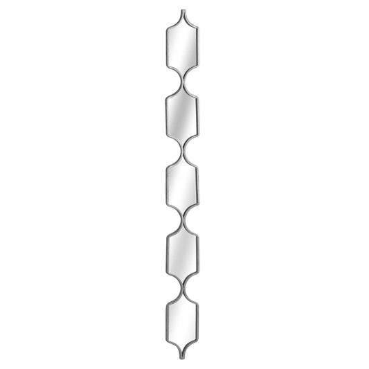 Square Decorative Hanging Collage Mirror In Silver - Eudemonia Home Goods