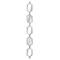 Square Decorative Hanging Collage Mirror In Silver - Eudemonia Home Goods