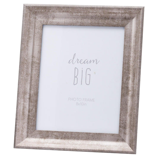 Convex Matt Silver 8X10 Frame - Eudemonia Home Goods