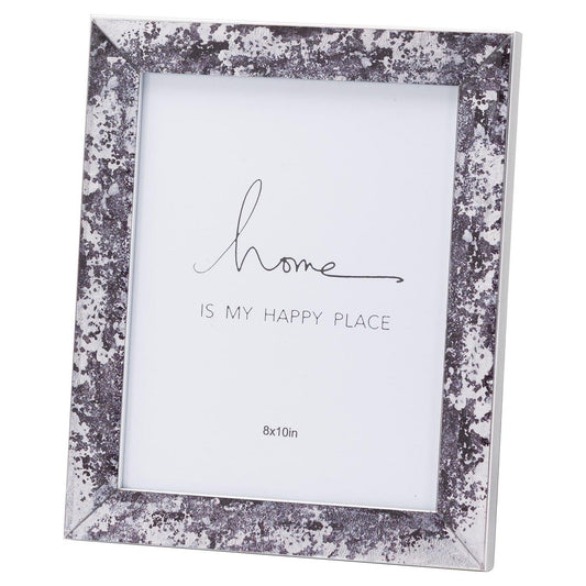 Black Foil Metallic 8X10 Frame - Eudemonia Home Goods