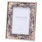 Silver Foil Metallic 5X7 Frame - Eudemonia Home Goods