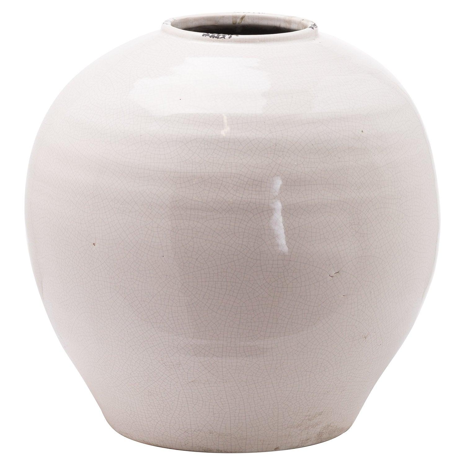 Garda Glazed Large Regola Vase - Eudemonia Home Goods