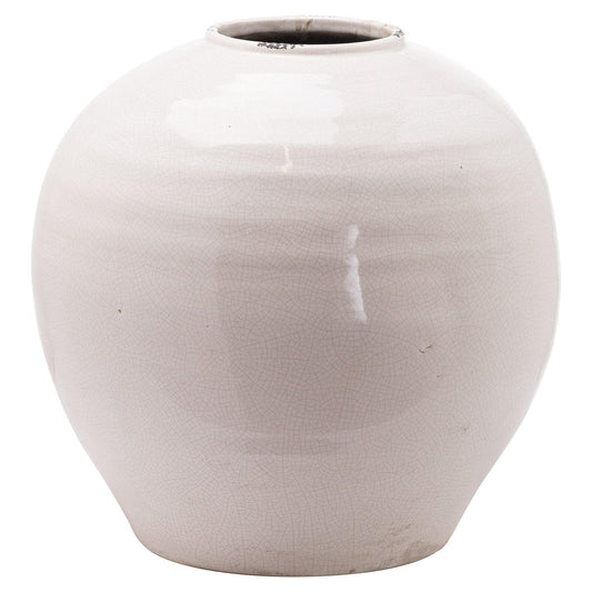 Garda Glazed Large Regola Vase - Eudemonia Home Goods