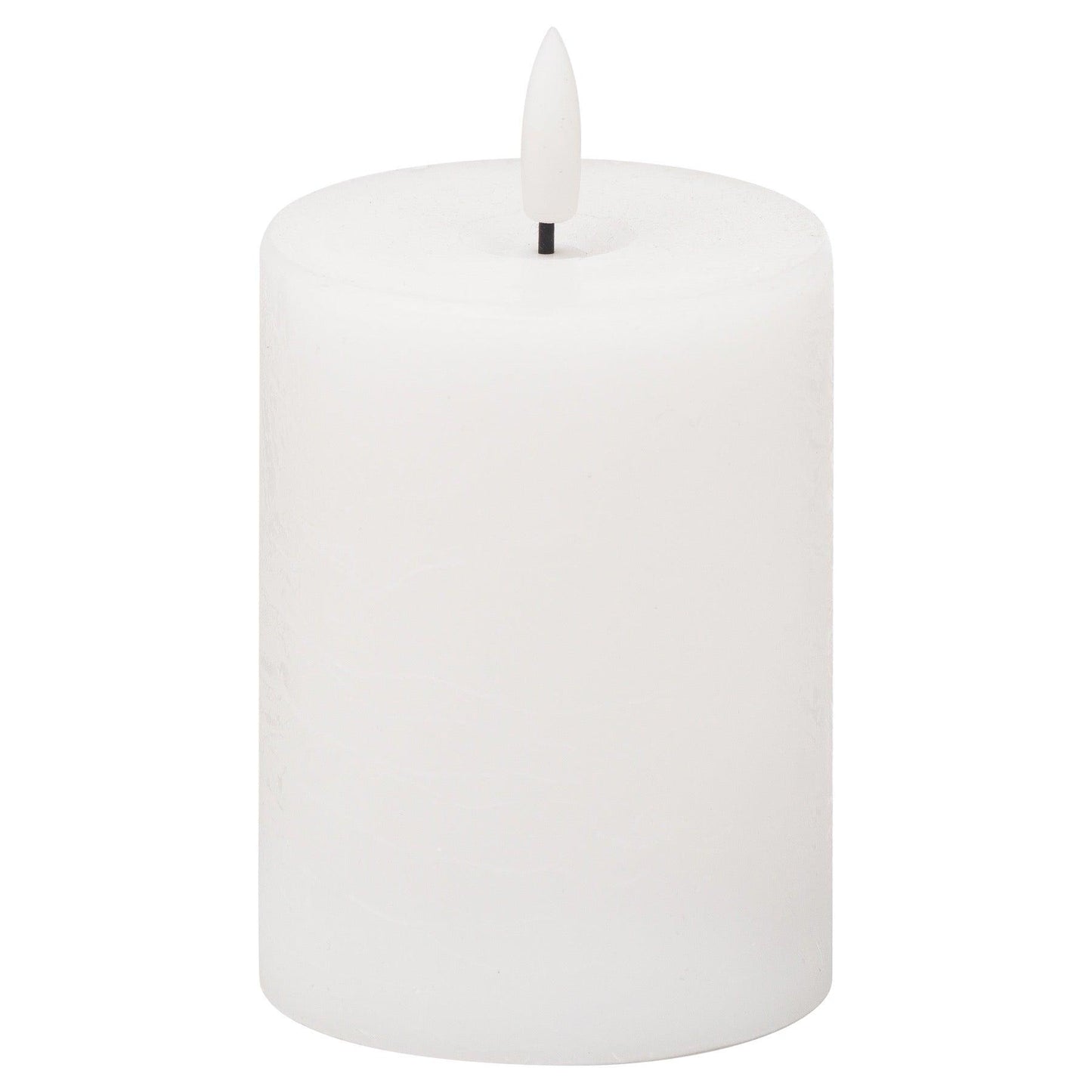 Luxe Collection Natural Glow 3x4 LED White Candle - Eudemonia Home Goods
