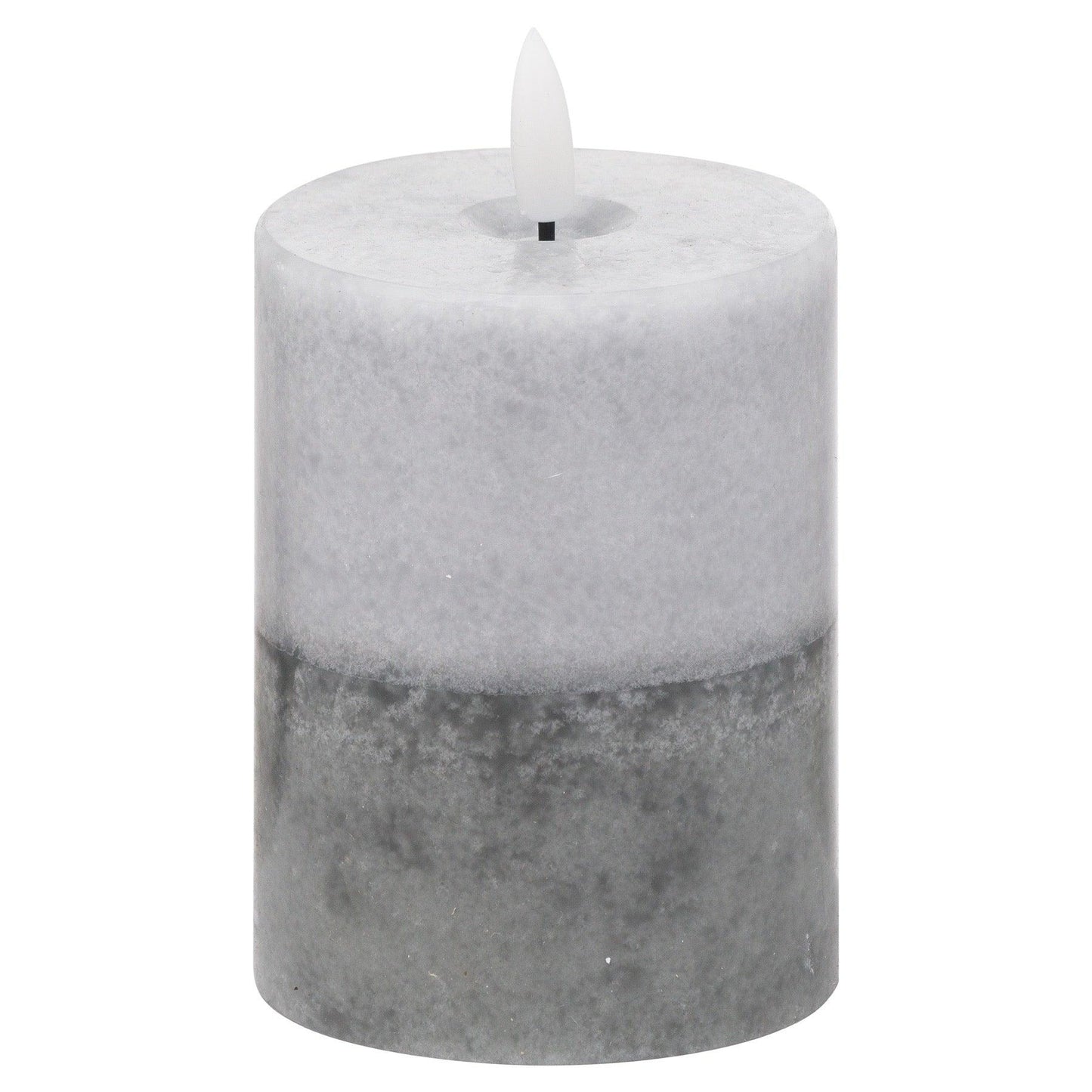 Luxe Collection Natural Glow 3x4 Stone LED Candle - Eudemonia Home Goods