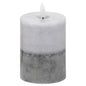 Luxe Collection Natural Glow 3x4 Stone LED Candle - Eudemonia Home Goods