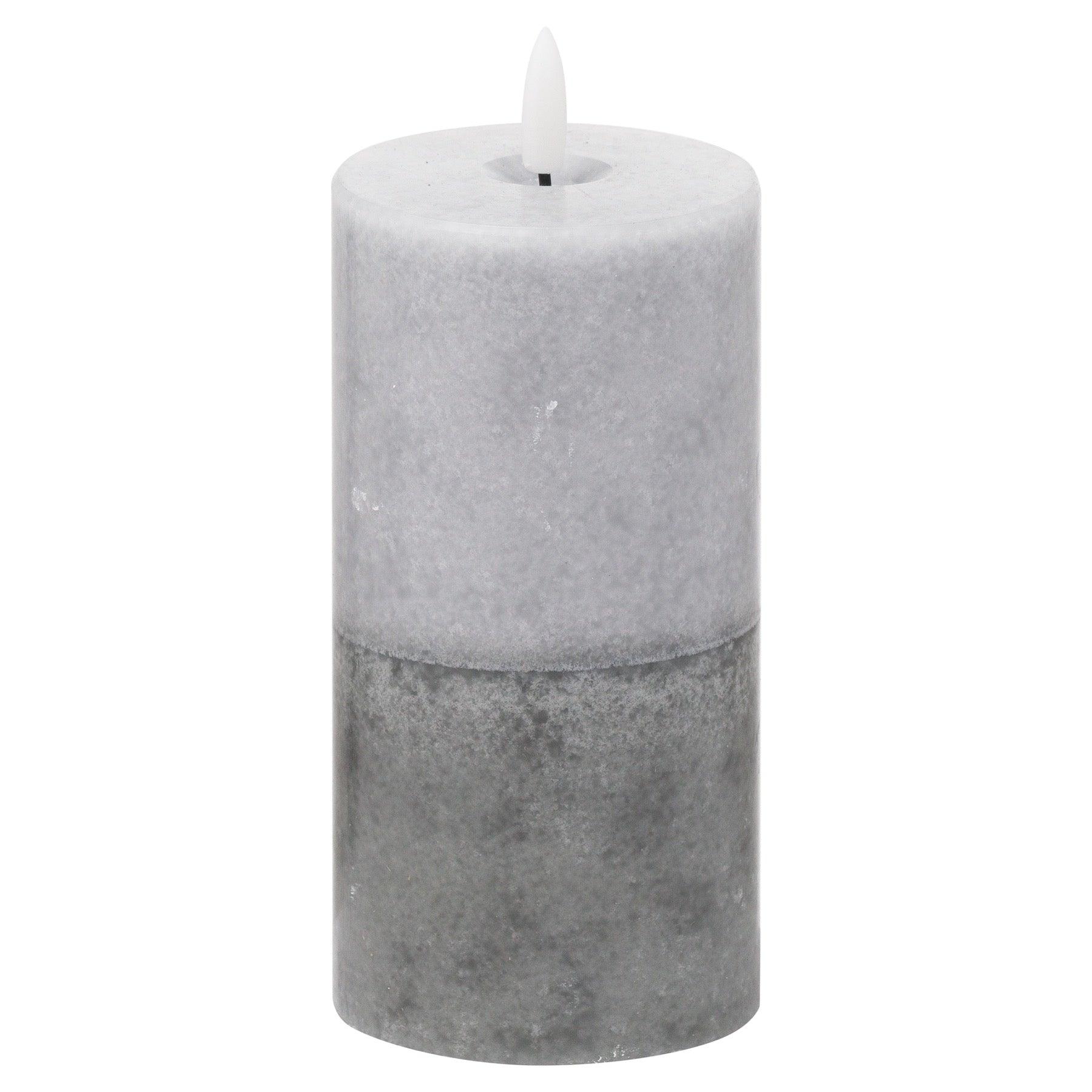 Luxe Collection Natural Glow 3x6 Stone LED Candle - Eudemonia Home Goods
