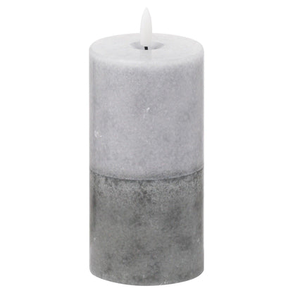 Luxe Collection Natural Glow 3x6 Stone LED Candle - Eudemonia Home Goods