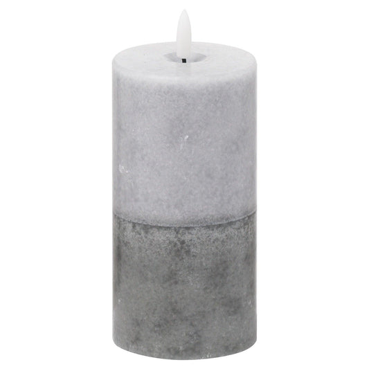 Luxe Collection Natural Glow 3x6 Stone LED Candle - Eudemonia Home Goods