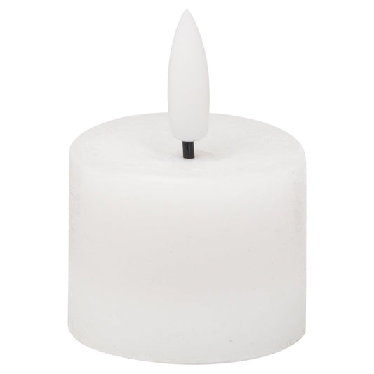 Luxe Collection Natural Glow set of 2 White LED Tealights - Eudemonia Home Goods