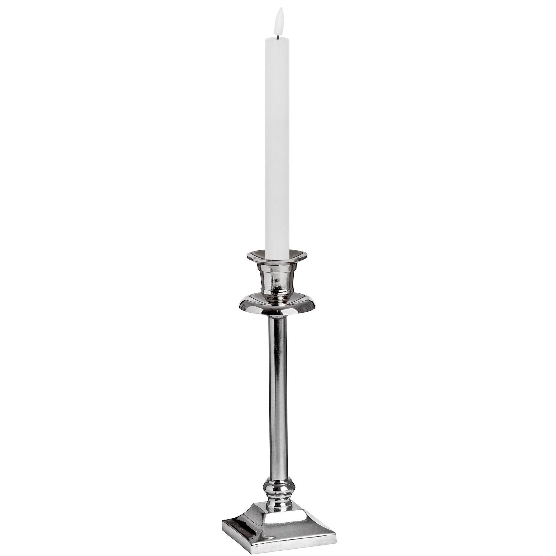 Luxe Collection Natural Glow S/ 2 White LED Dinner Candles - Eudemonia Home Goods