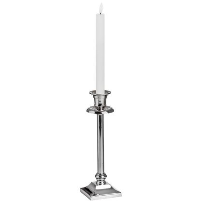 Luxe Collection Natural Glow S/ 2 White LED Dinner Candles - Eudemonia Home Goods