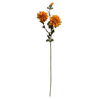 Orange Dahlia Spray - Eudemonia Home Goods