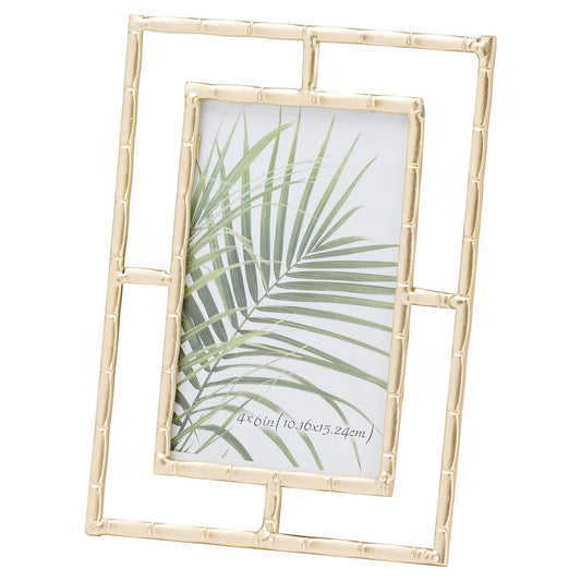 Gold Open Edge Photo Frame 6X4 - Eudemonia Home Goods