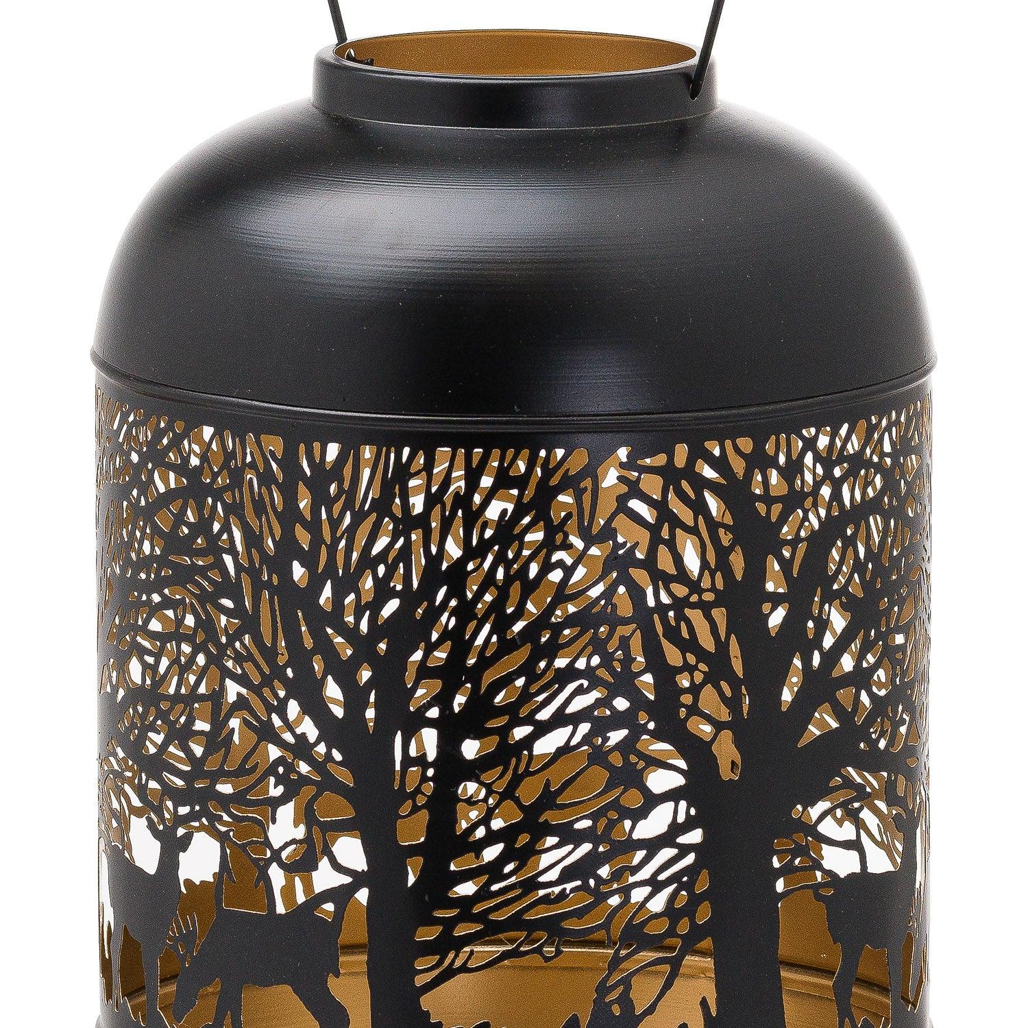 Medium Glowray Christmas Dome Forest Lantern - Eudemonia Home Goods