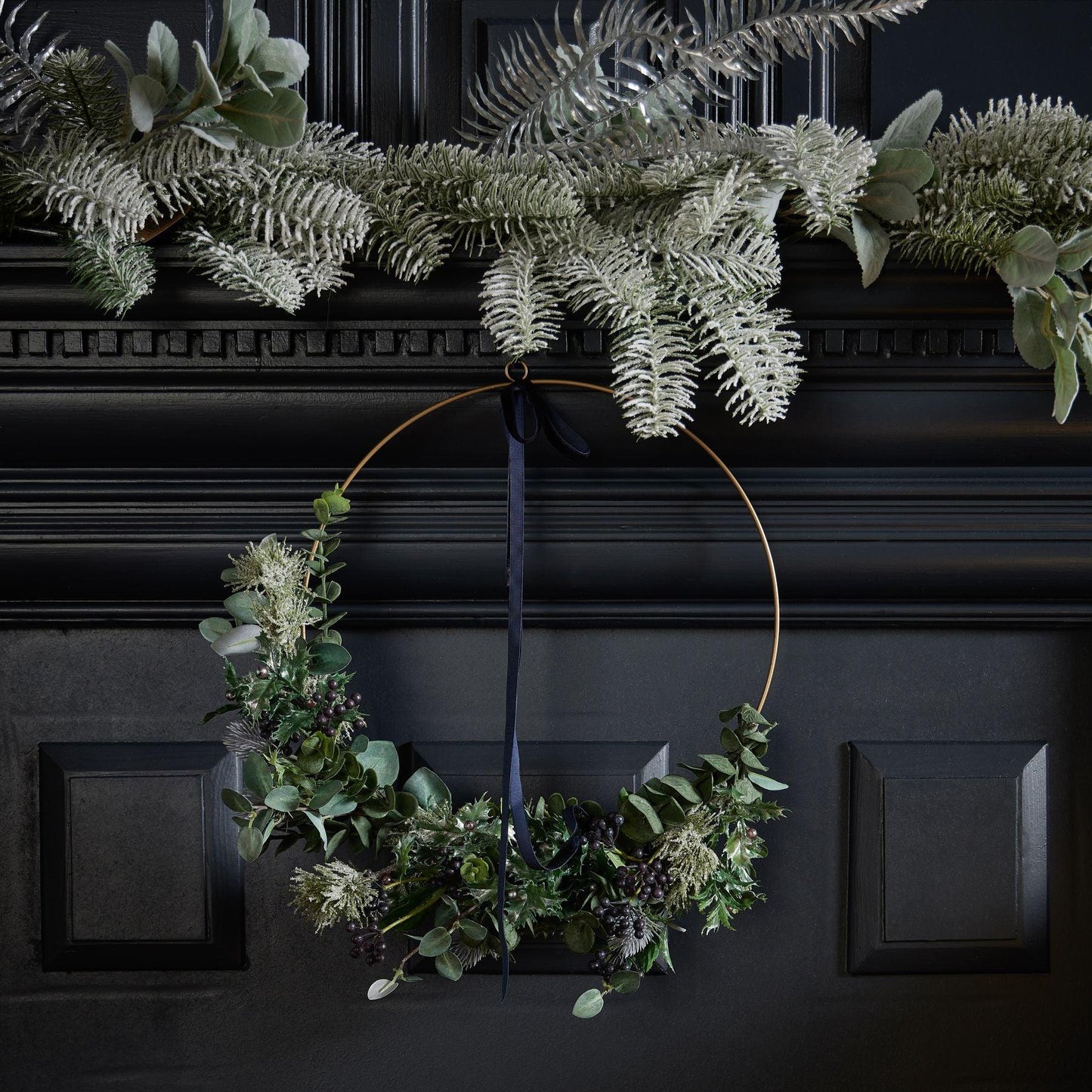 Single Snow Pine Spray - Eudemonia Home Goods