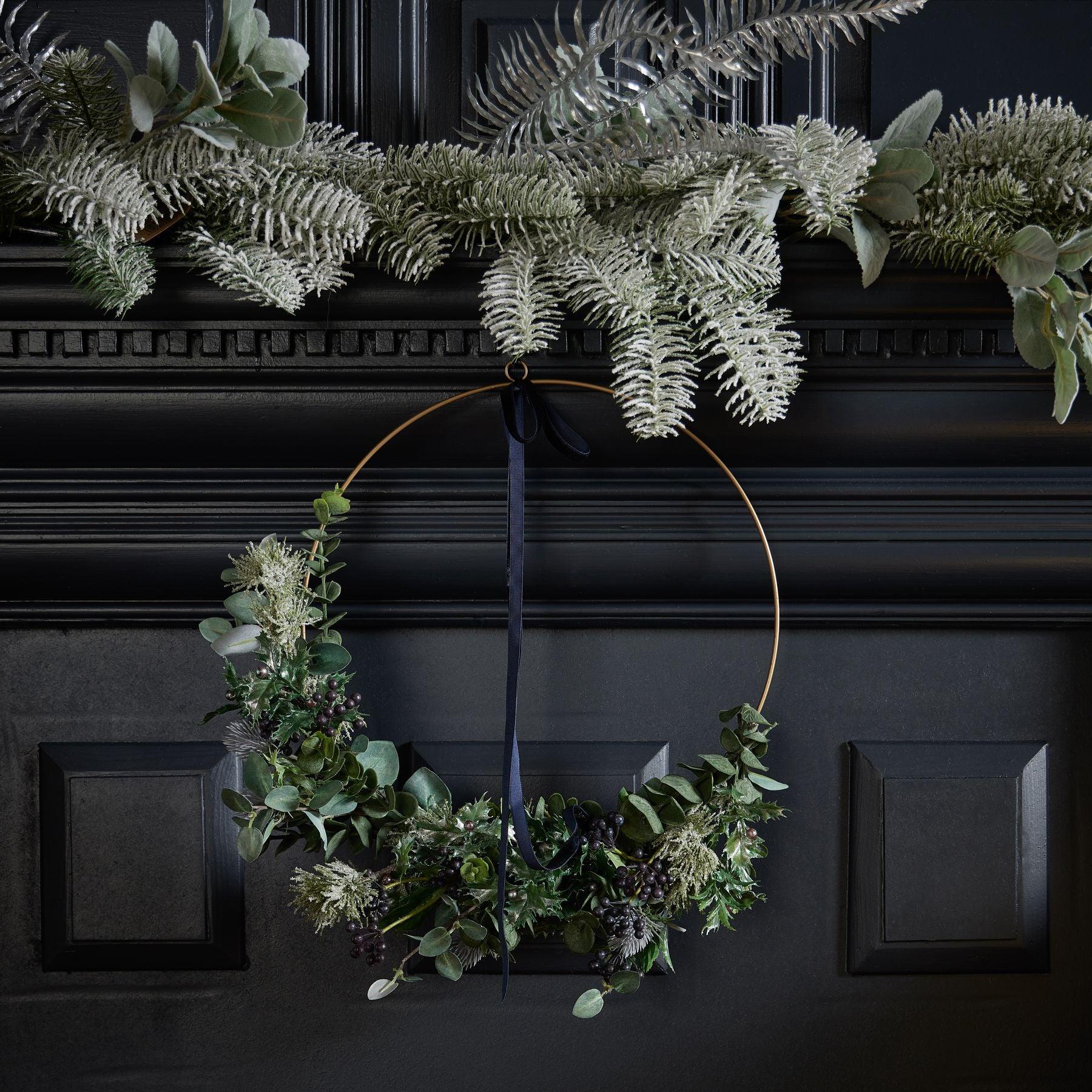 Single Snow Pine Spray - Eudemonia Home Goods