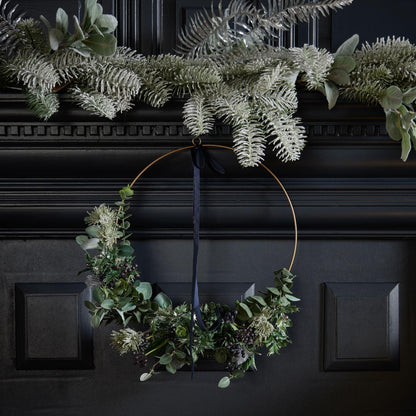 Single Snow Pine Spray - Eudemonia Home Goods