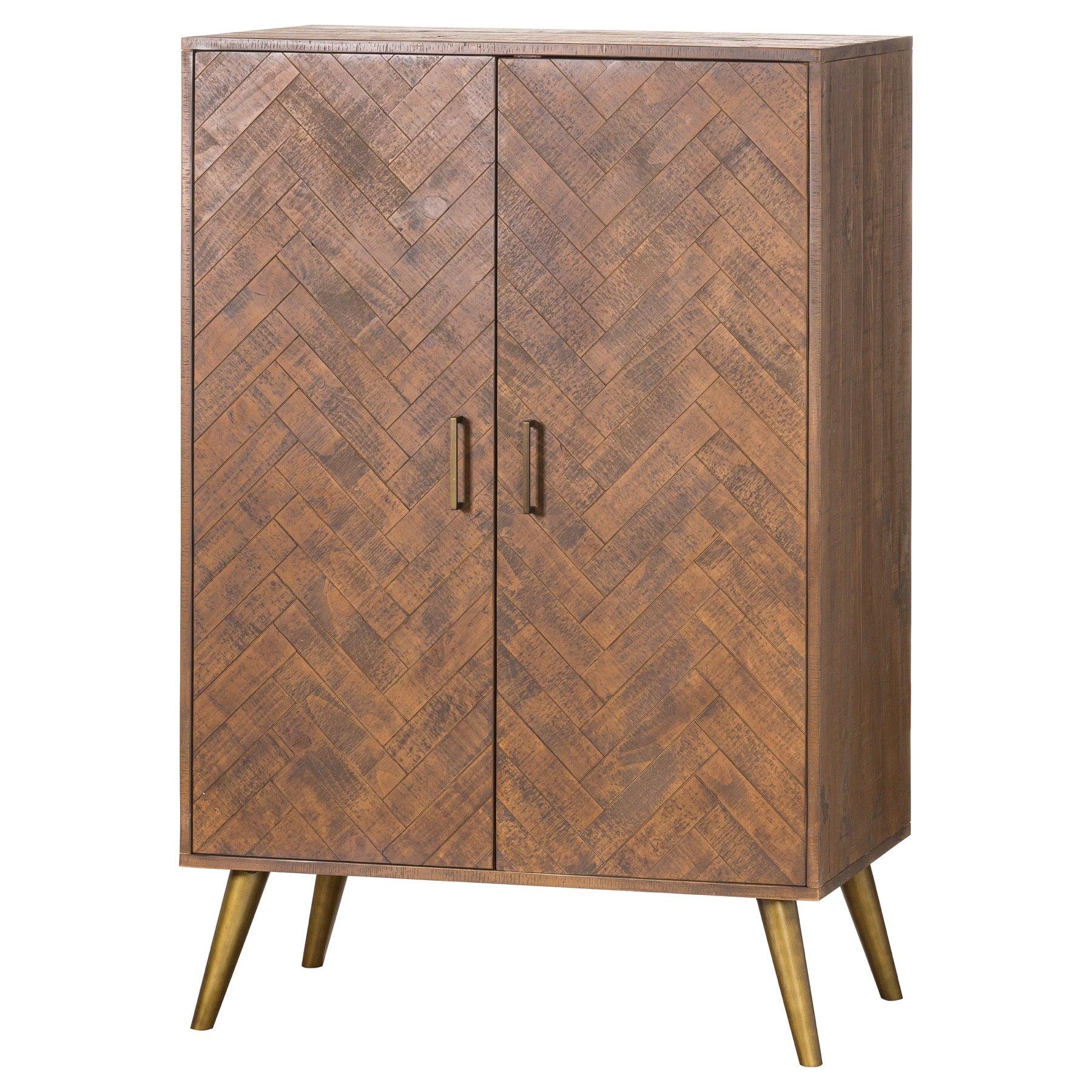 Havana Gold Drinks Cabinet - Eudemonia Home Goods