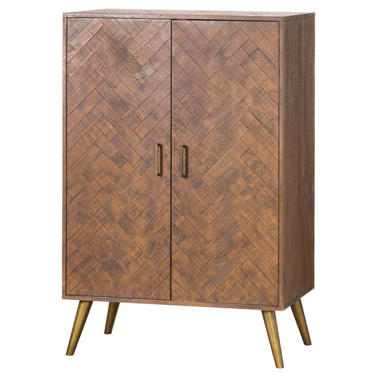 Havana Gold Drinks Cabinet - Eudemonia Home Goods