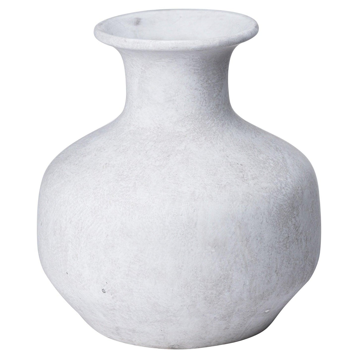 Darcy Squat Stone Vase - Eudemonia Home Goods