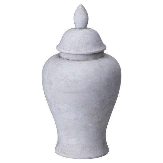 Darcy Stone Ginger Jar - Eudemonia Home Goods