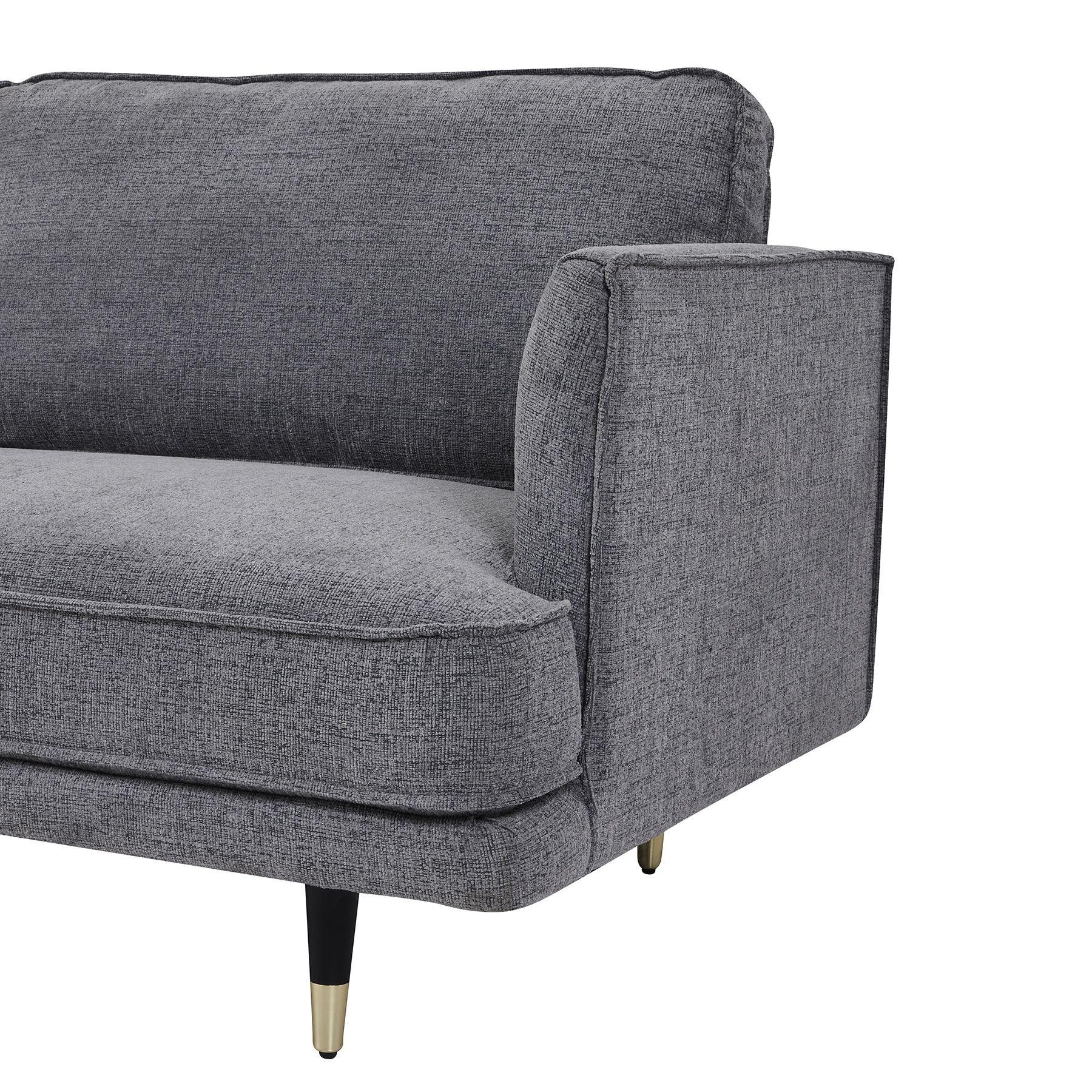 Richmond Grey Large Sofa - Eudemonia Home Goods