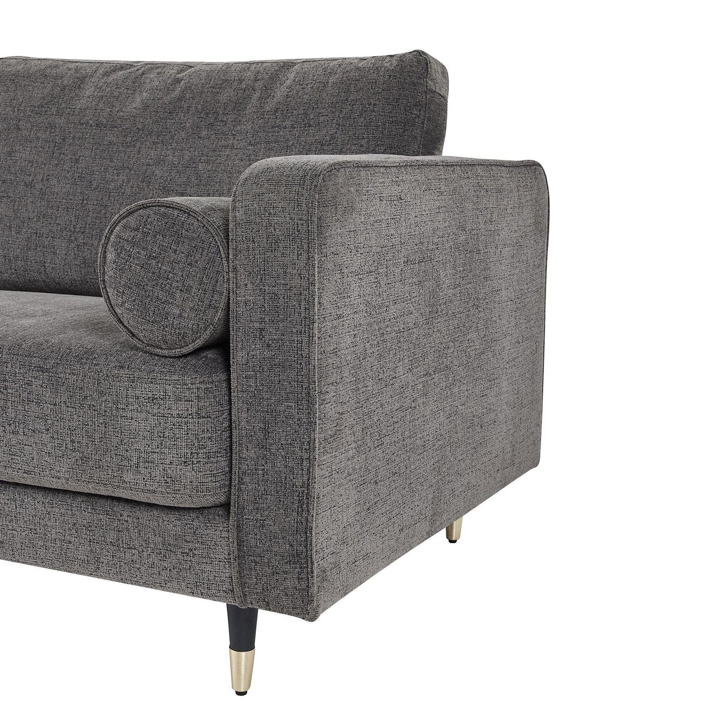 Hampton Grey Large Sofa - Eudemonia Home Goods