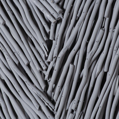 Large Grey Willow Branch Heart - Eudemonia Home Goods