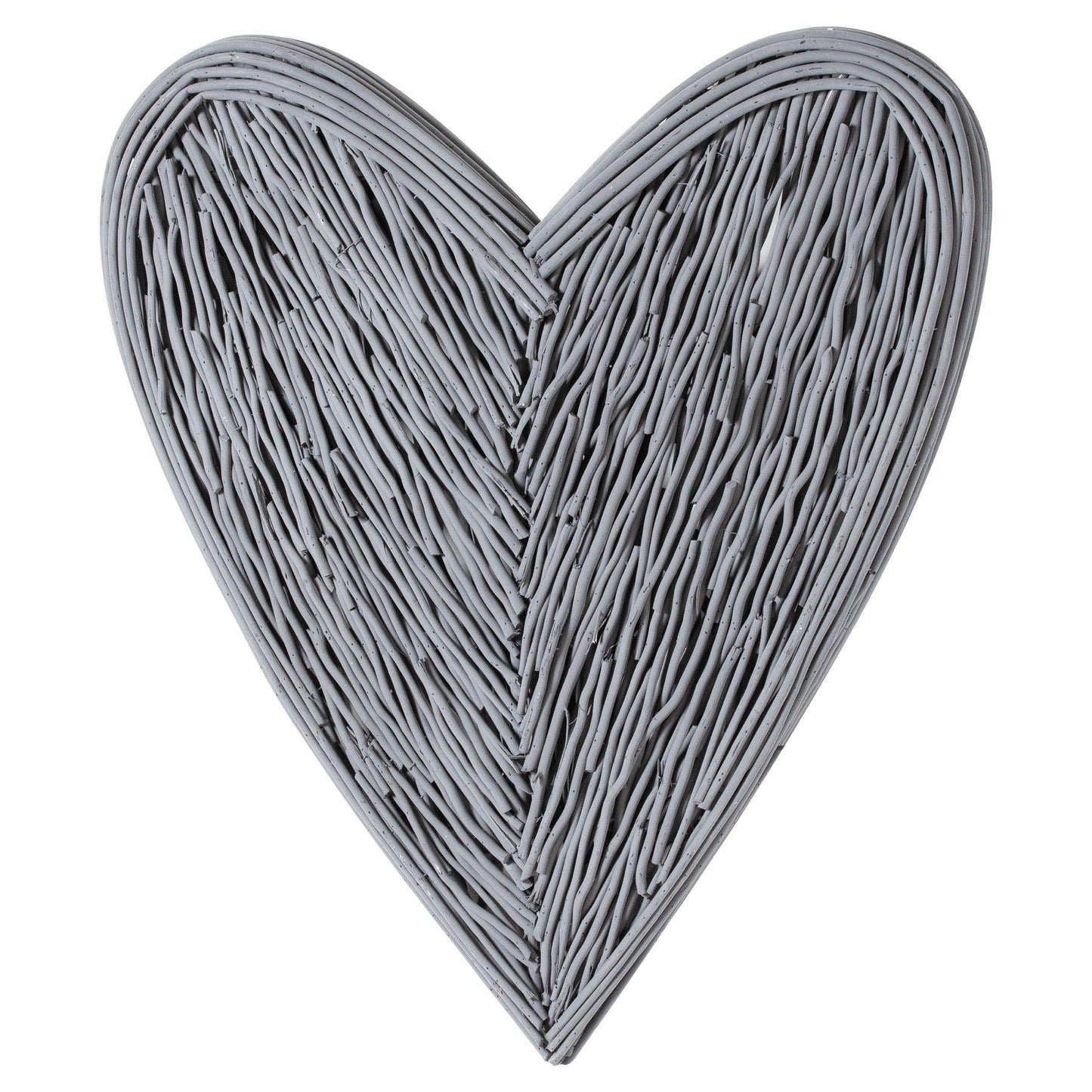 Large Grey Willow Branch Heart - Eudemonia Home Goods