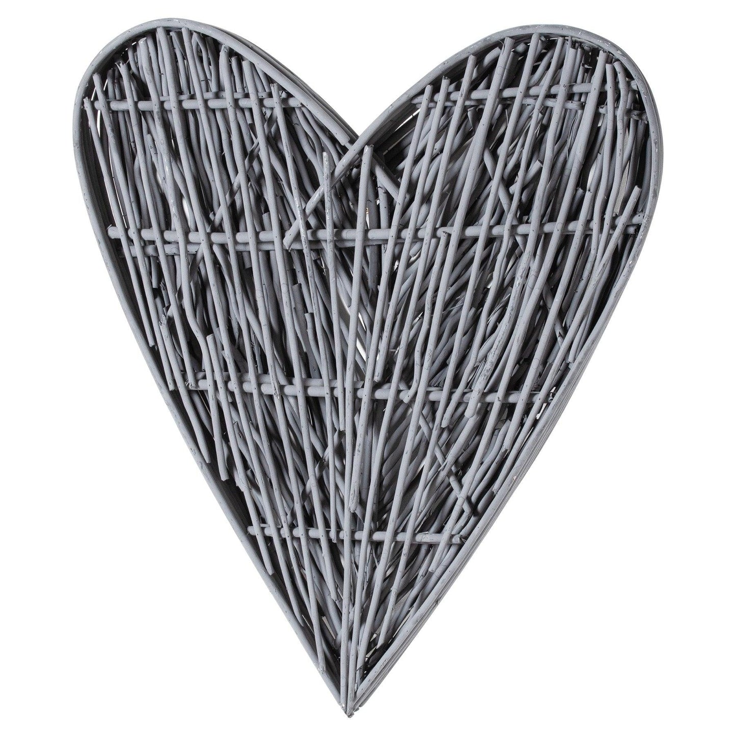 Grey Willow Branch Heart - Eudemonia Home Goods