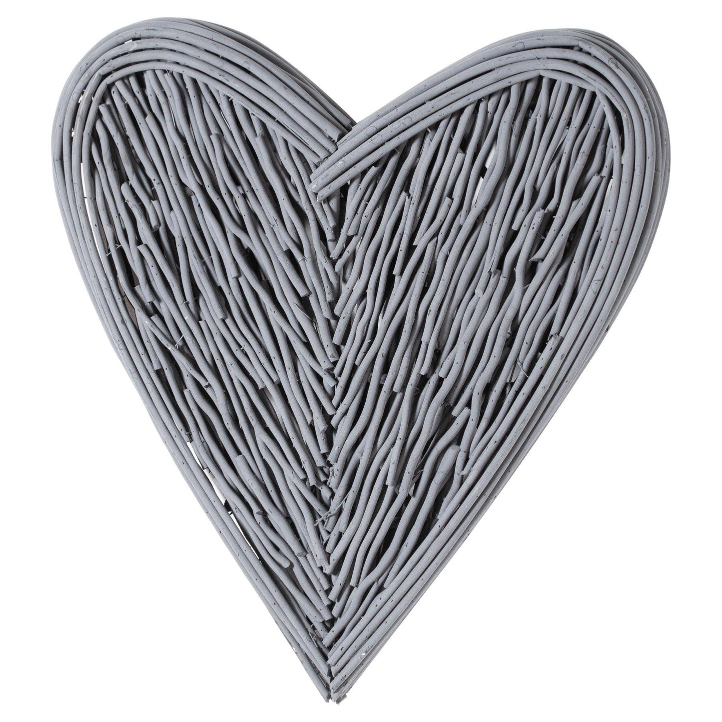 Grey Small Willow Branch Heart - Eudemonia Home Goods