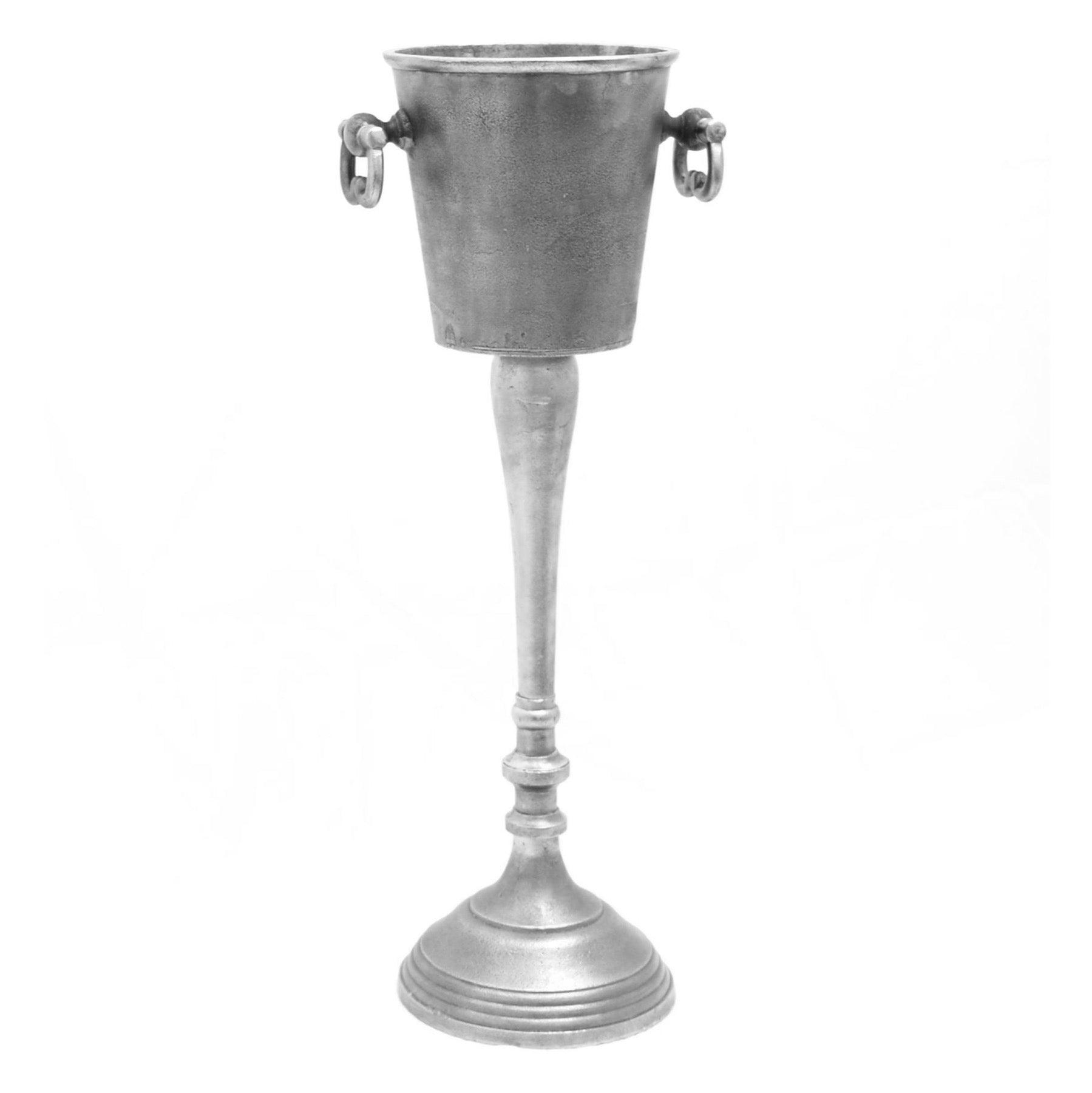 Cast Floor Standing Champagne Cooler - Eudemonia Home Goods