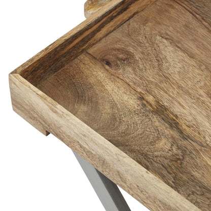 Nordic Grey Collection Butler Tray Table - Eudemonia Home Goods