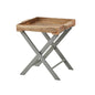 Nordic Grey Collection Butler Tray Table - Eudemonia Home Goods
