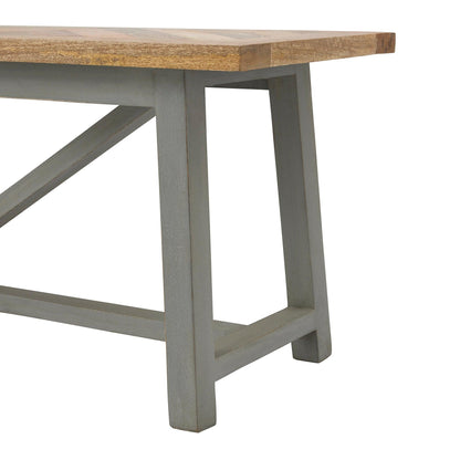Nordic Grey Collection Dining Bench - Eudemonia Home Goods