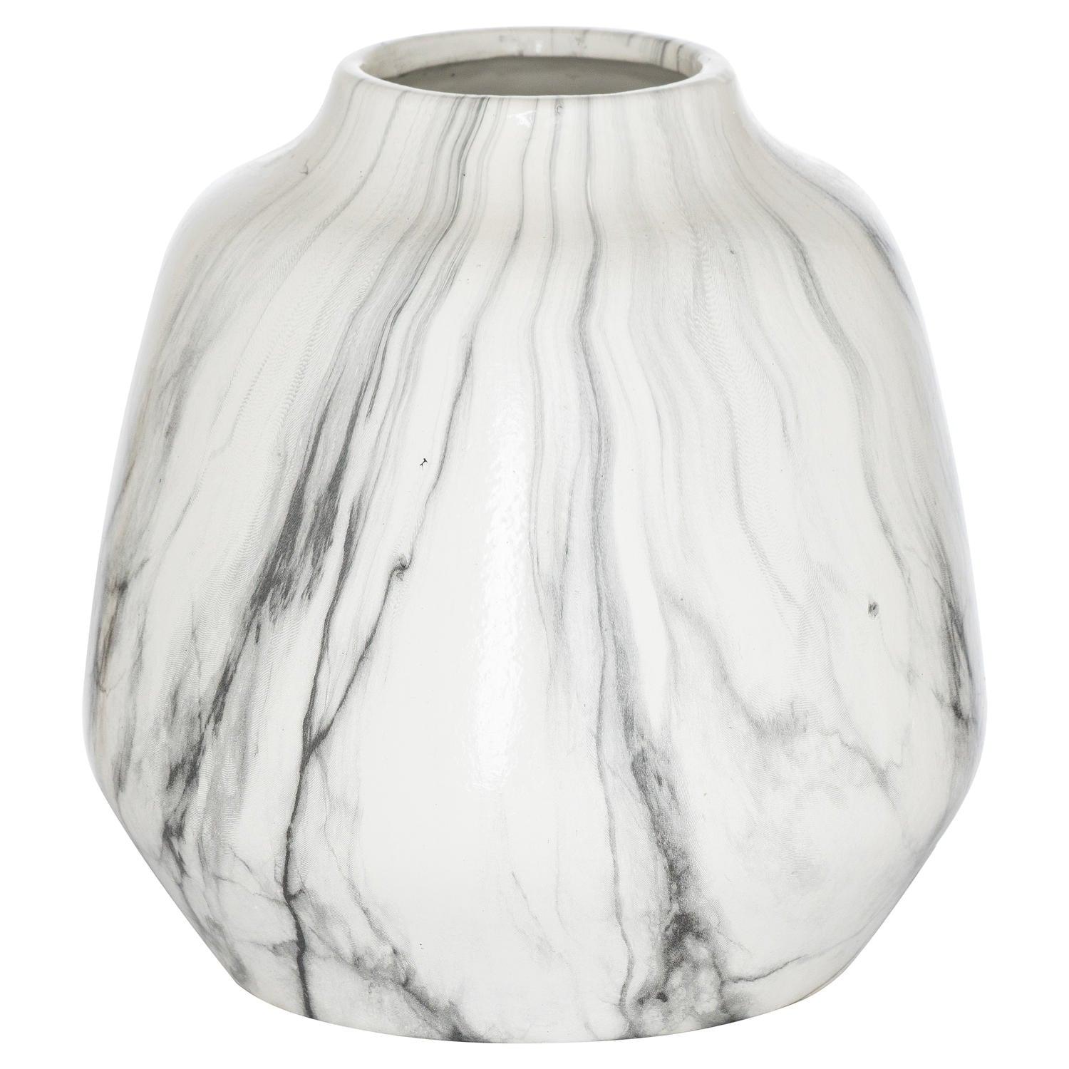 Marble Olpe Vase - Eudemonia Home Goods